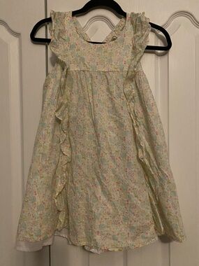 Shabby Chic Pastel Floral Ruffle Dress